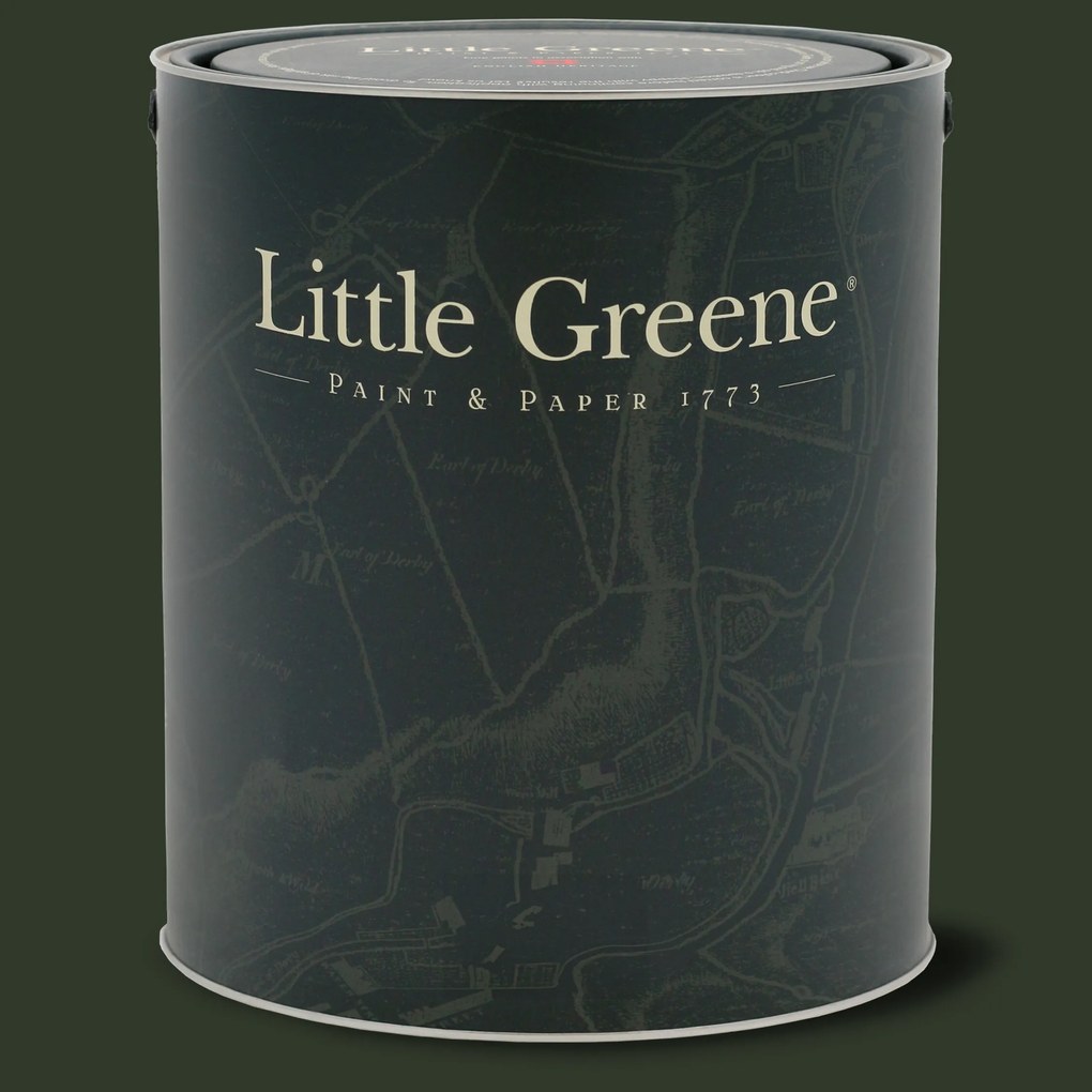 Little Greene Intelligent Satinwood Archive Colours - Mid Bronze Green 125 - 2,5l