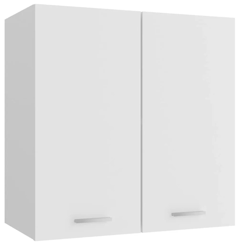 Mobile Pensile Bianco 60x31x60 Cm İn Legno Multistrato /