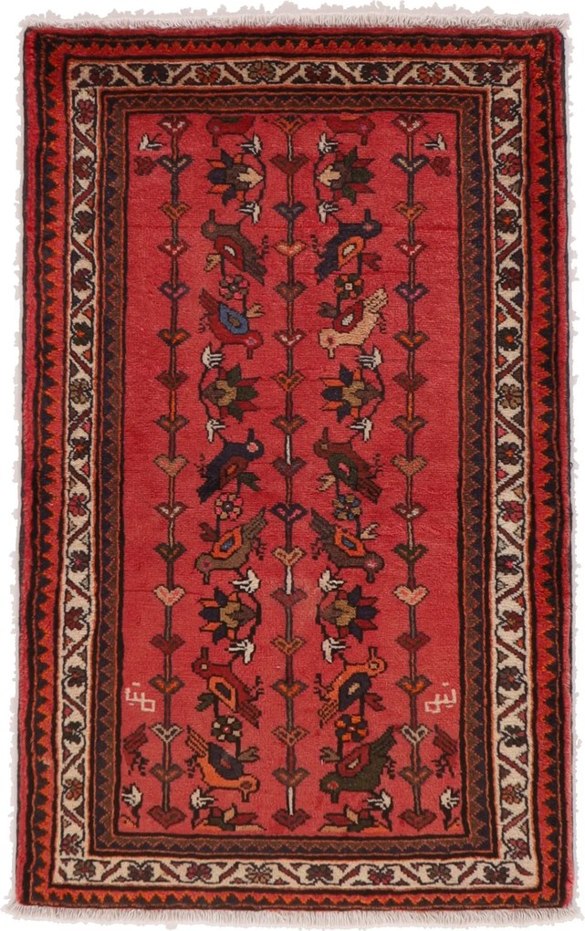 Hamedan Tappeto persiano 130x80 (Iran) Annodato A Mano