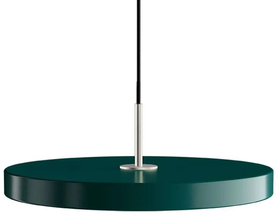 UMAGE - Asteria Lampada a Sospensione Forest Green/Top Acciaio UMAGE