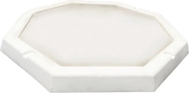 Piatto Doccia Ottagonale da Esterno Giardino 80 cm Arkema Bianco...