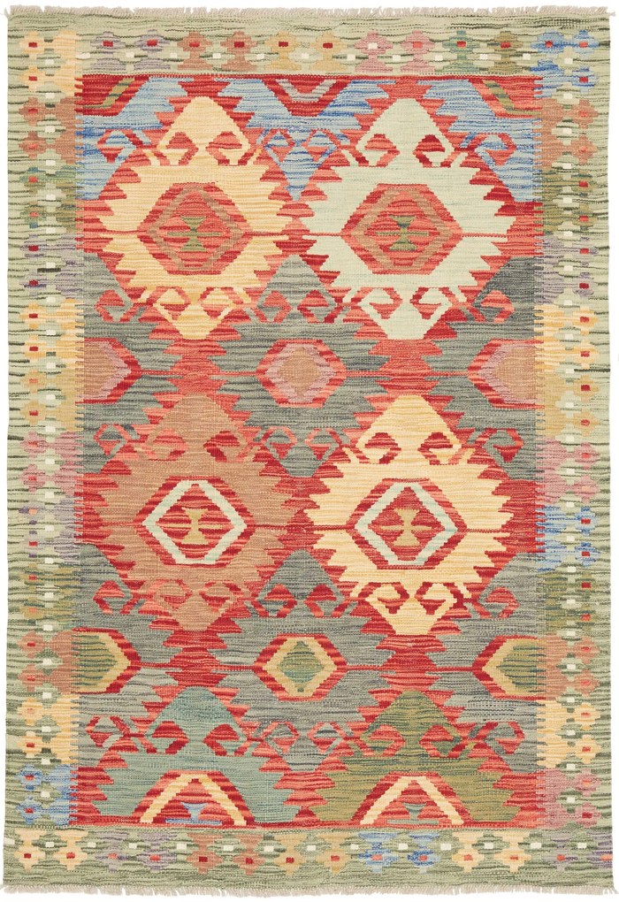 Kilim Tappeto orientale 180x130 (Pakistan) Tessuto A Mano
