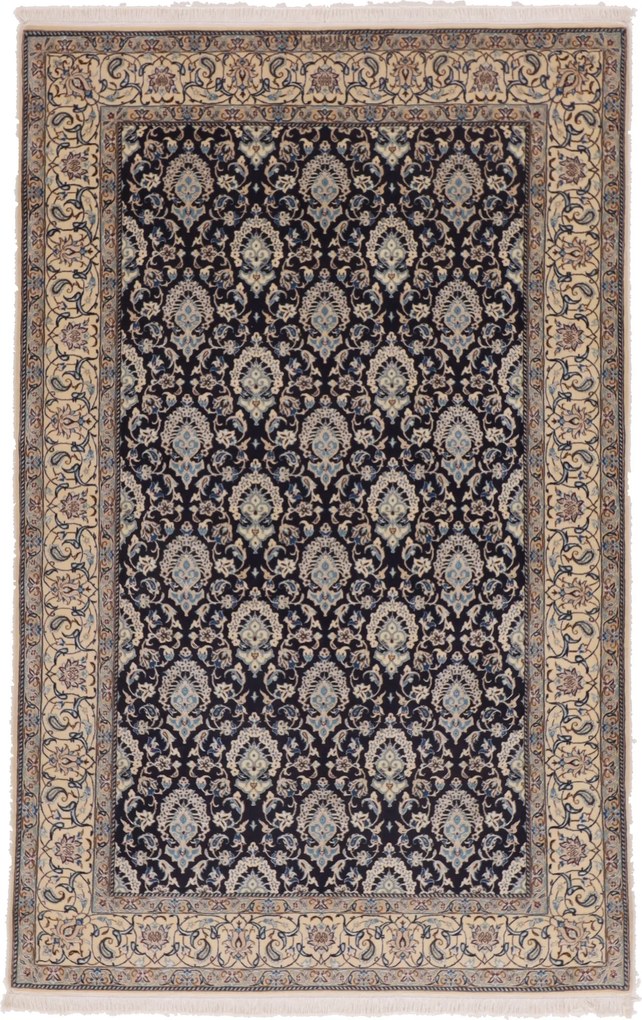Nain Tappeto persiano 130x200 (Iran) Annodato A Mano