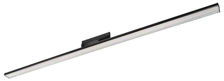 Lampada LED Lineare 42W, Trifase 120cm 90° Nera con driver Philips Colore Bianco Variabile CCT