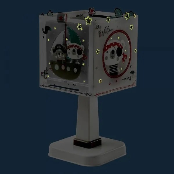 Dalber D-74551 - Lampada da tavolo per bambini PIRATES 1xE14/40W/230V