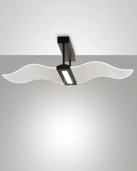 Fenice plafoniera nera 3674-65-101