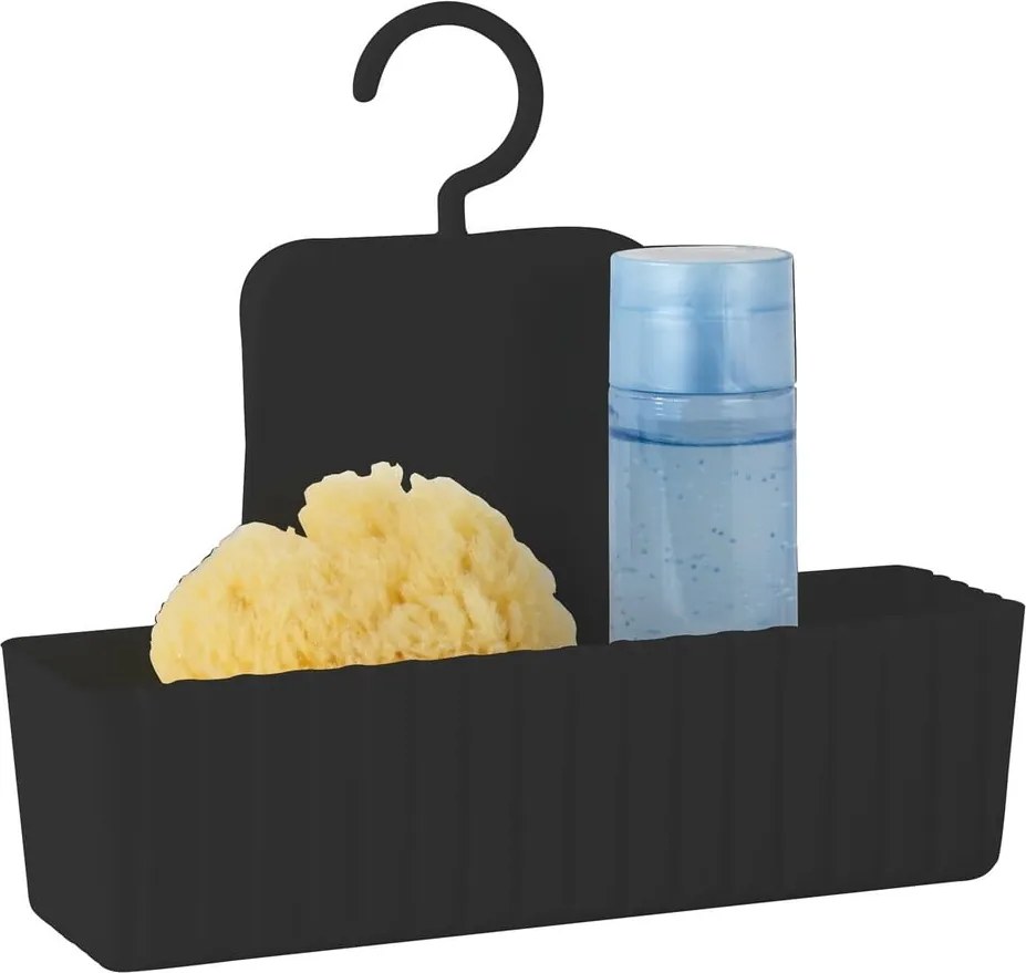 Mensola nera sospesa per il bagno Minas - Allstar