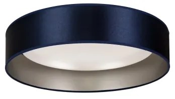 Duolla - Plafoniera LED ROLLER LED/24W/230V diametro 45 cm blu/argento