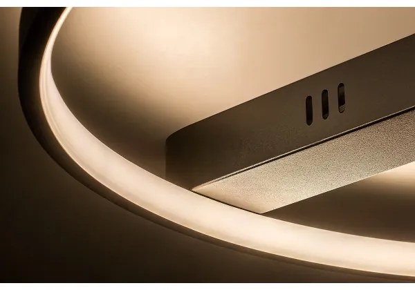 Rabalux 71344 - Plafoniera LED BELIZA 45W/230V 3000K 50x55 cm nera