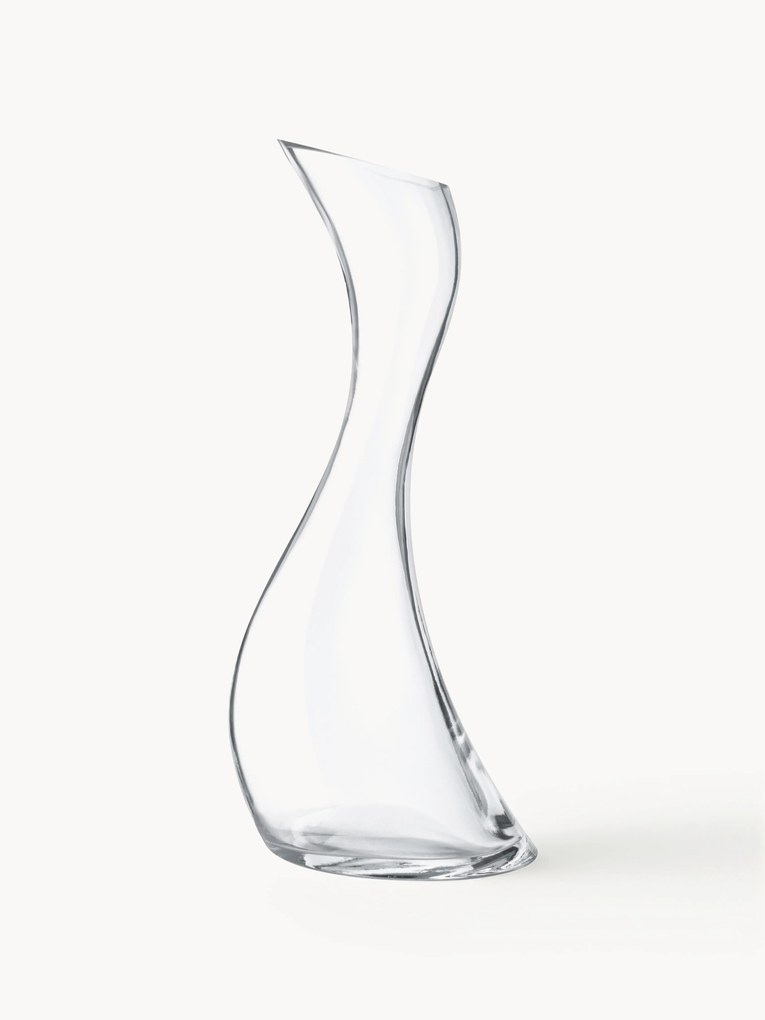 Caraffa in vetro in forma organica Cobra 750 ml