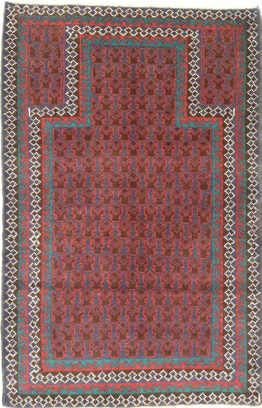 Beluch Tappeto 80 x 130 (Afghanistan) Annodato A Mano