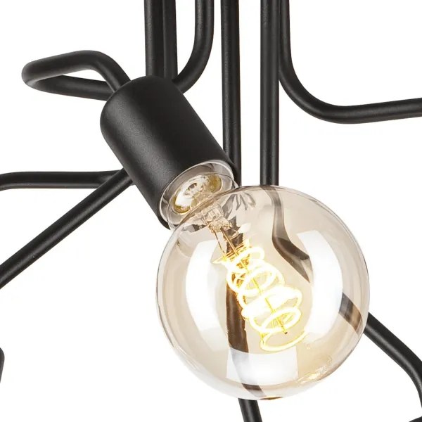 Lampadario a sospensione HILDA 6xE27/60W/230V