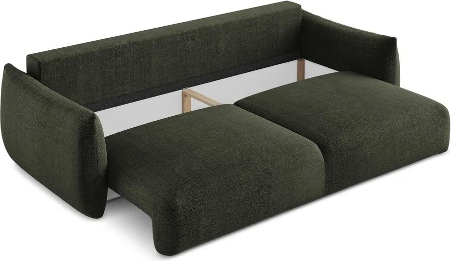 Divano verde allungabile 230 cm Leila – Makamii