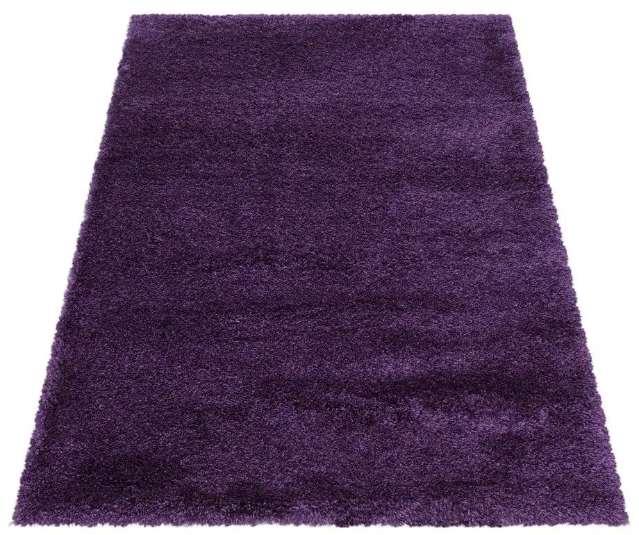 Tappeto viola scuro 200x290 cm Fluffy - Ayyildiz Carpets