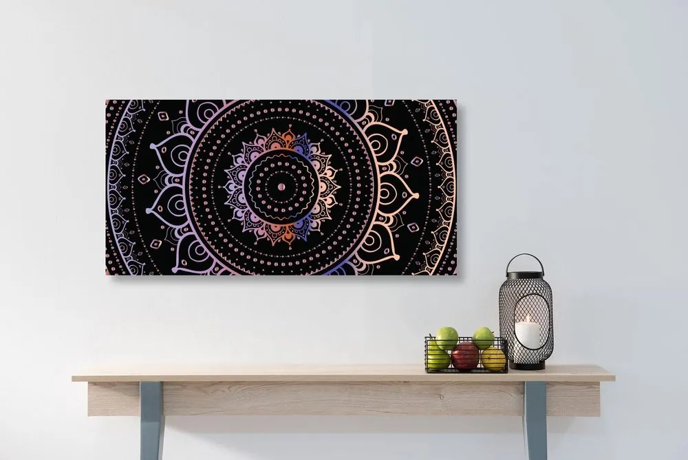 Stampa su tela – Mandala dorata