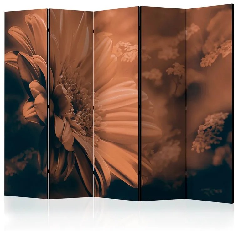 Paravento  Gerbera in bronze II [Room Dividers]  Colore ---, Dimensioni e Misure 225x172