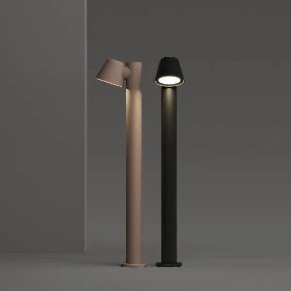 Ideal Lux - Lampada da esterno GAS 1xGU10/35W/230V 80 cm IP43 marrone