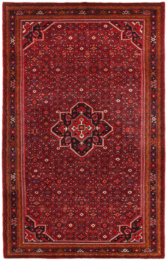 Hamedan Tappeto 210x340 (Iran) Annodato A Mano