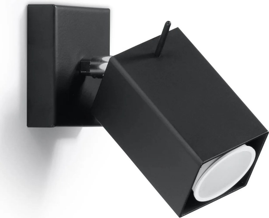 Plafoniera da Soffitto GU10 MERIDA Orientabile in Acciaio