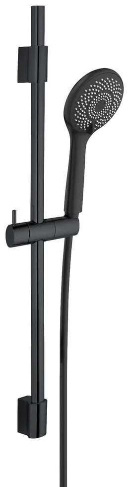 Set doccia in acciaio inox nero 70 cm Water Saving - Wenko