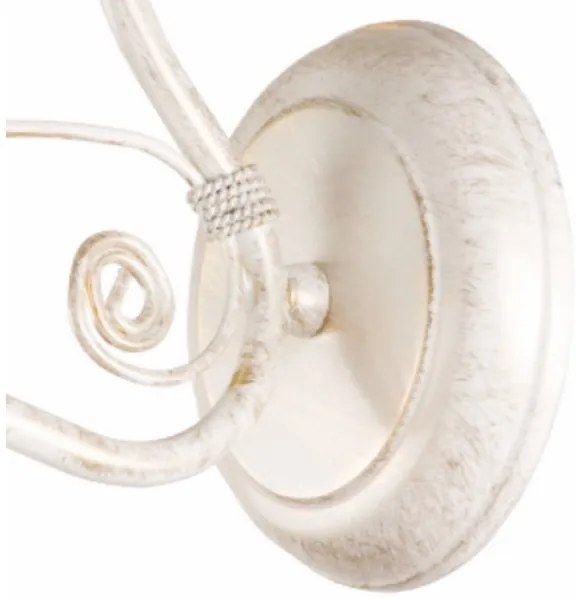 Applique RETRO II 1xE27/60W/230V bianco patinato