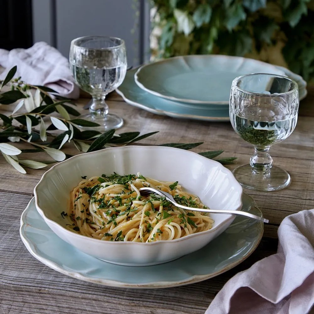 Ciotola in gres blu-turchese ø 23 cm Alentejo - Costa Nova