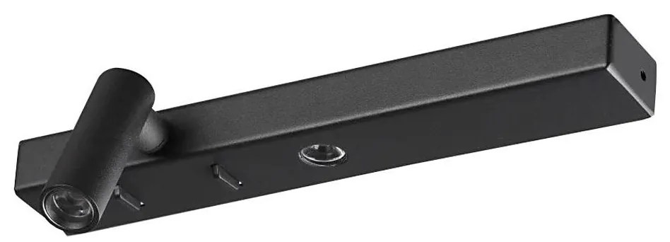 Ideal Lux - Applique a LED BONNE LED/6,5W/230V CRI 90 nero