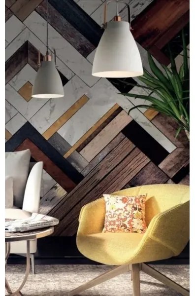 Redo 01-1275 - Lampadario a sospensione con filo ARNE 1xE27/42W/230V grigio