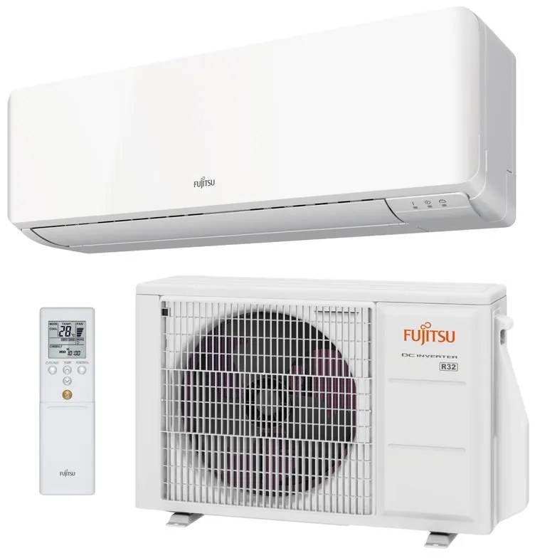 Condizionatore a muro monosplit inverter FUJITSU KM large 18000 BTU classe raffreddamento A++, classe di riscaldamento A+, bianco