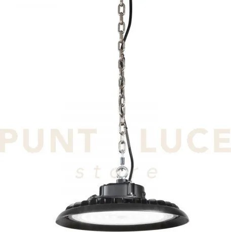 Lampada led high-bay avatar nera 200w 30000lm 4000k ip65 34,7x15,3cm