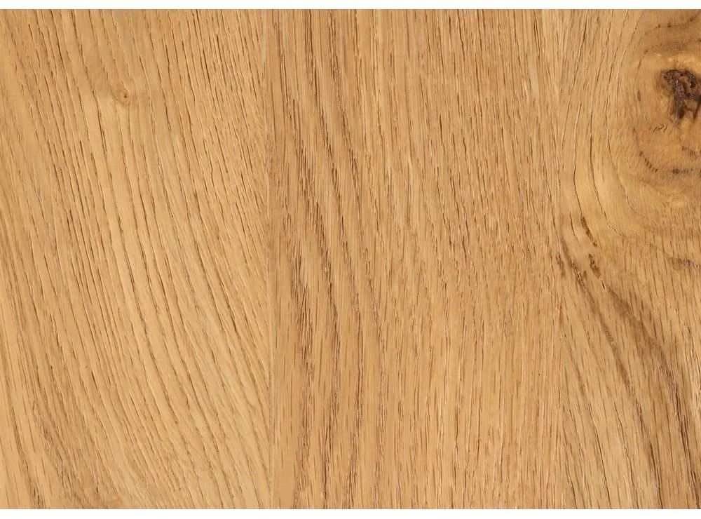 Libreria nera e colore naturale con effetto rovere 114x78x35 cm Seaford - Actona