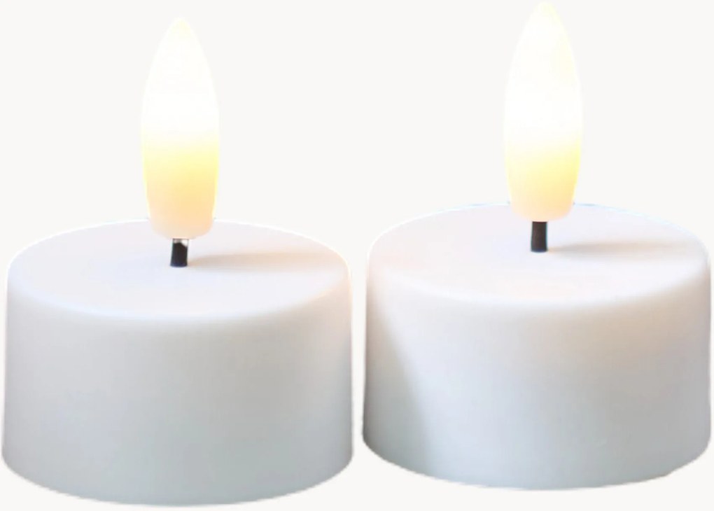 Set di 2 candele a LED con batteria ricaricabile Sille