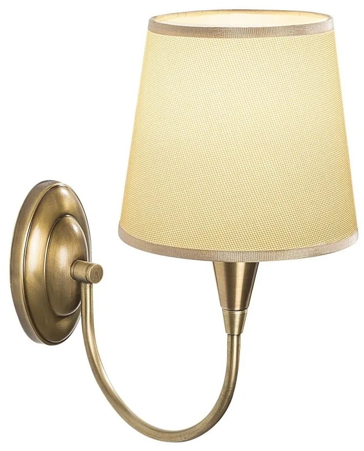 Lampada da parete beige/dorata Patrick – Opviq lights