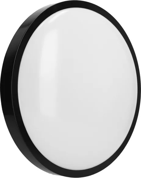 Plafoniera 2xE27/40W/230V diametro 29,5 cm nero