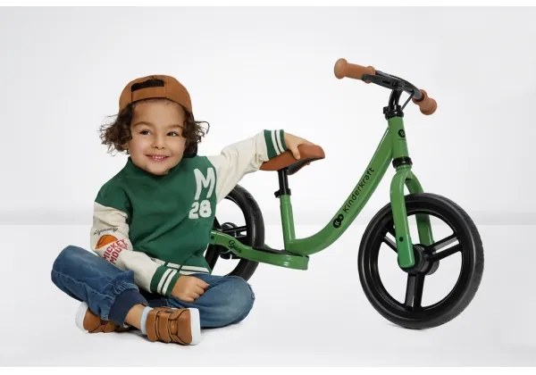 KINDERKRAFT - Bici a spinta SPACE verde