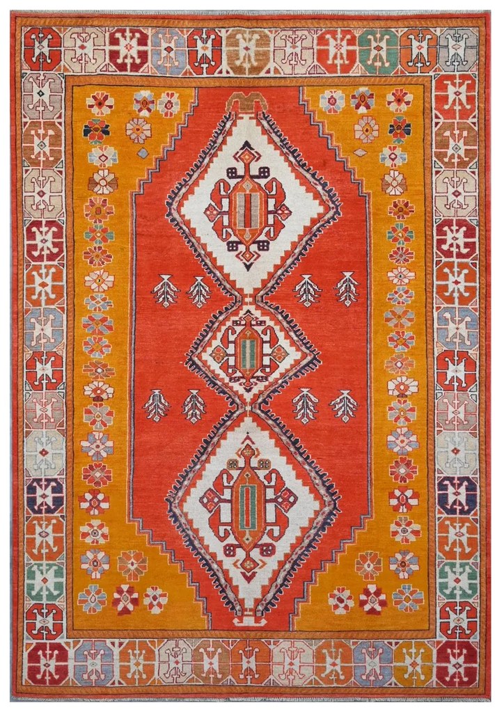 Kazak Tappeto orientale 200x290 (Pakistan) Annodato A Mano