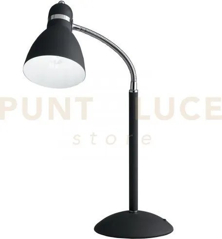 Lume people nero 1 luce attacco e27 17x13x52cm orientabile