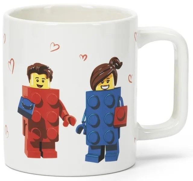 Tazza per bambini bianca in ceramica 300 ml Love – LEGO®
