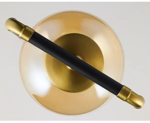 Jupiter 2024 - Lampadario a sospensione con filo ZAFRA 1xG9/10W/230V nero/oro/beige