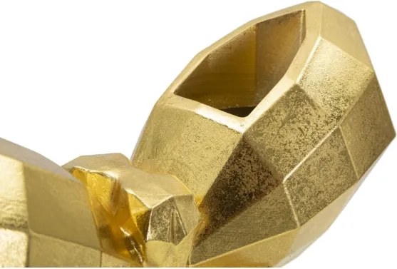 Vaso Butterfly Gold Cm 22,5X8X15