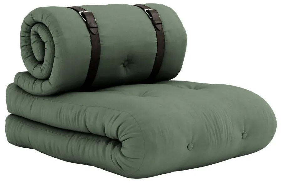 Sedia variabile Buckle Up Verde oliva Buckle up - Karup Design