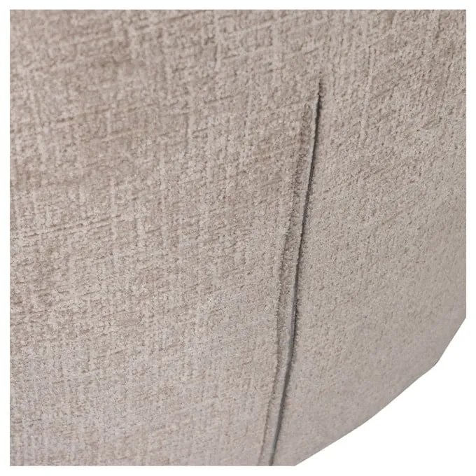 Poltrona in velluto marrone chiaro Atty - WOOOD