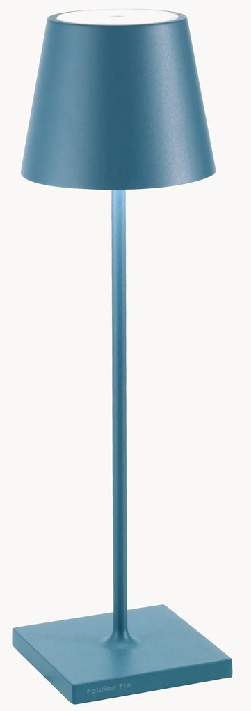 Lampada da tavolo portatile a LED con luce regolabile Poldina
