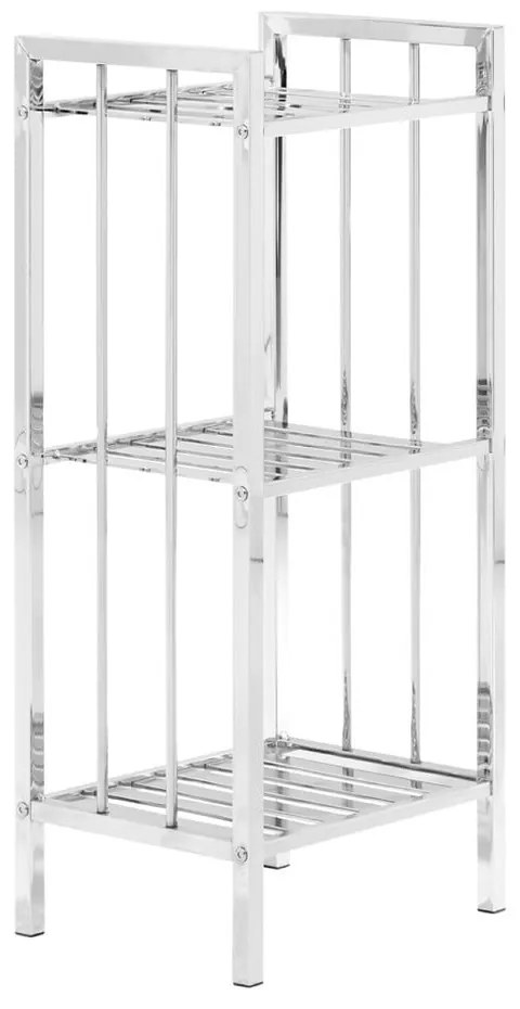 Mensola da bagno in argento 33x73 cm - Premier Housewares