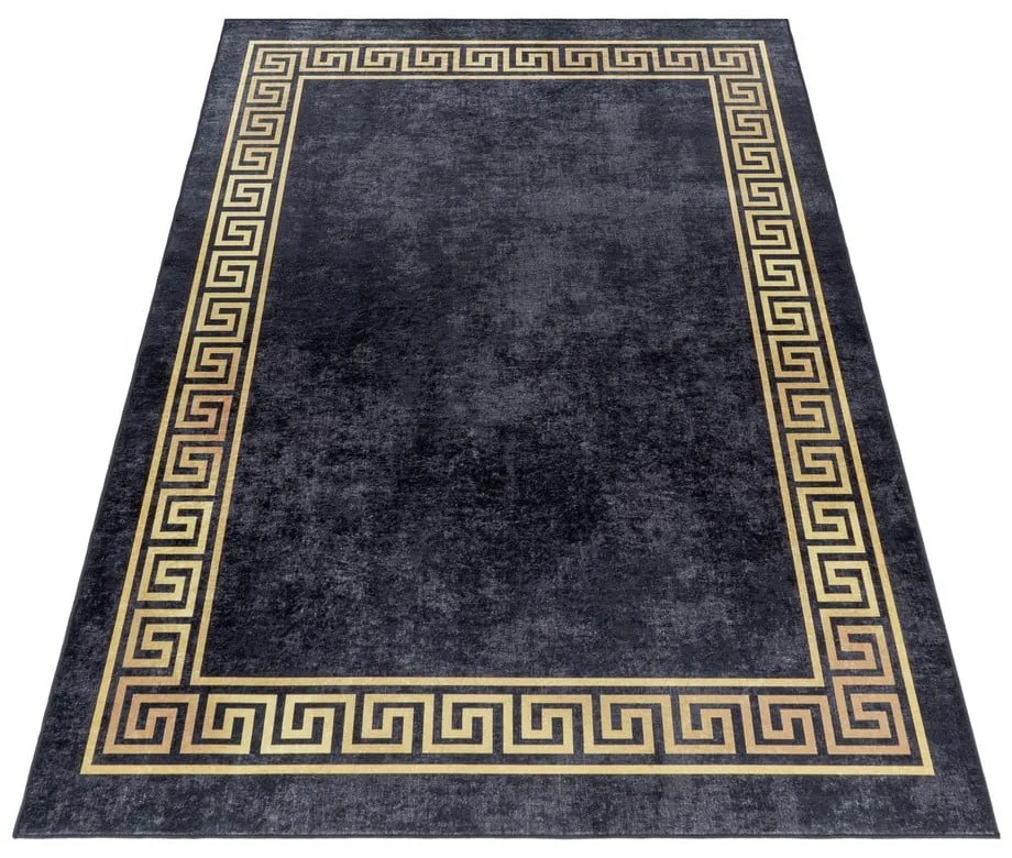 Tappeto lavabile antracite 80x150 cm Fiesta - Ayyildiz Carpets