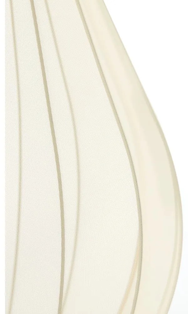 Lampadario beige con paralume in tessuto ø 38 cm Itela - Light &amp; Living