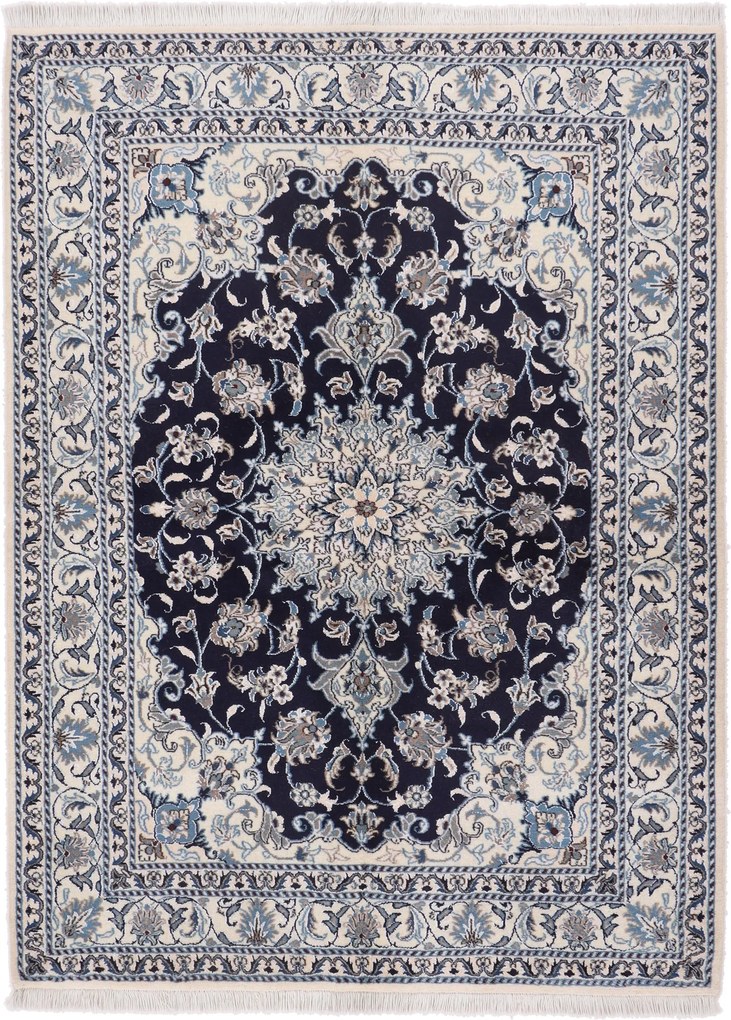 Nain Tappeto persiano 150x200 (Iran) Annodato A Mano