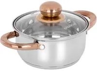 Casseruola 16 cm acciaio inox Meravigliosa con coperchio