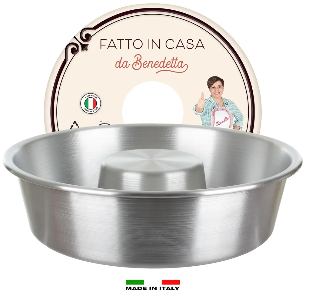 Stampo ciambella con buco 28 cm Fatto in casa da Benedetta alluminio