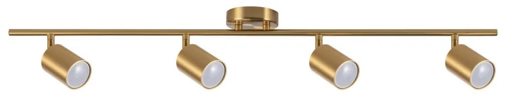 Faretto LED RGBW dimmerabile GOLDI 4xGU10/6,5W/230V oro